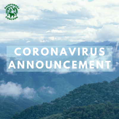 CORONAVIRUS ANNOUNCEMENT