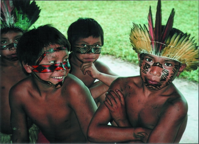 Yawanawa children